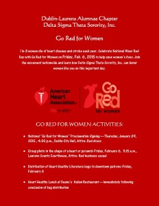 Go Red for Women 2015